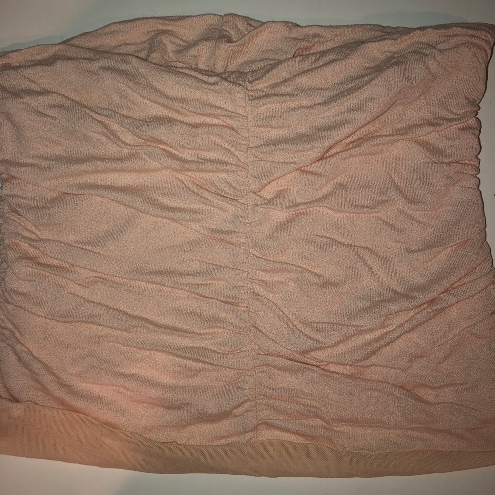 Mesh baby pink tube top